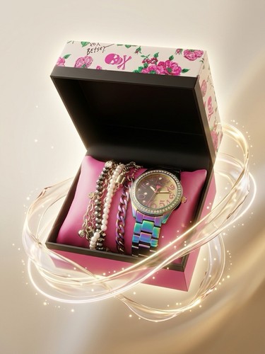 Betsey johnson rainbow - betsey, watch