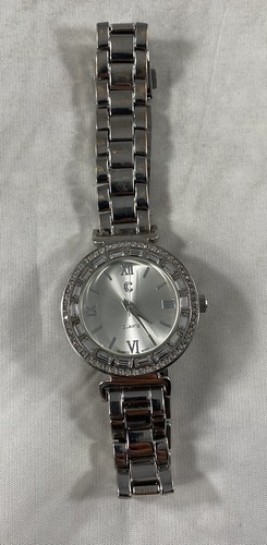 Ladies crystal bezel watch - ladies',