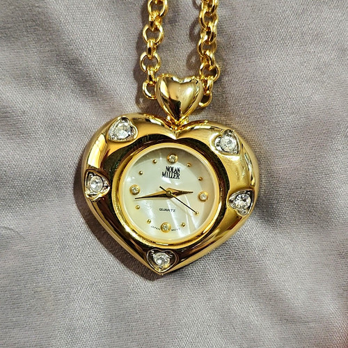Nolan miller gold tone heart - nolan,