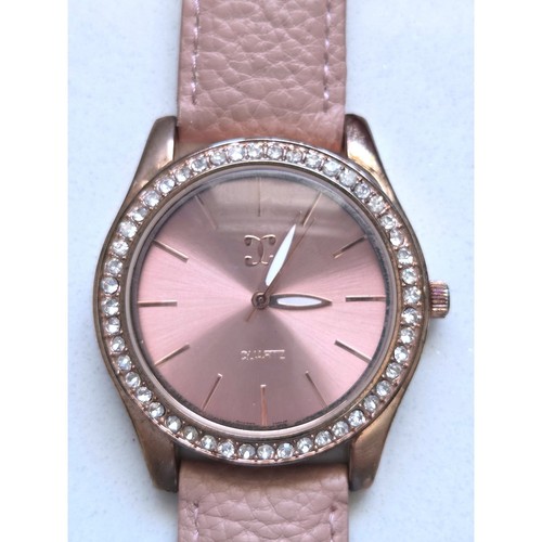 Vtg charming charlie - rose, gold